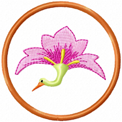 Flowers And Tree Embroidery Design 3 Flowers And Tree Embroidery Design 3